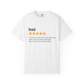 Dad 5-Star Review T-Shirt — Funny Father’s Day Gift