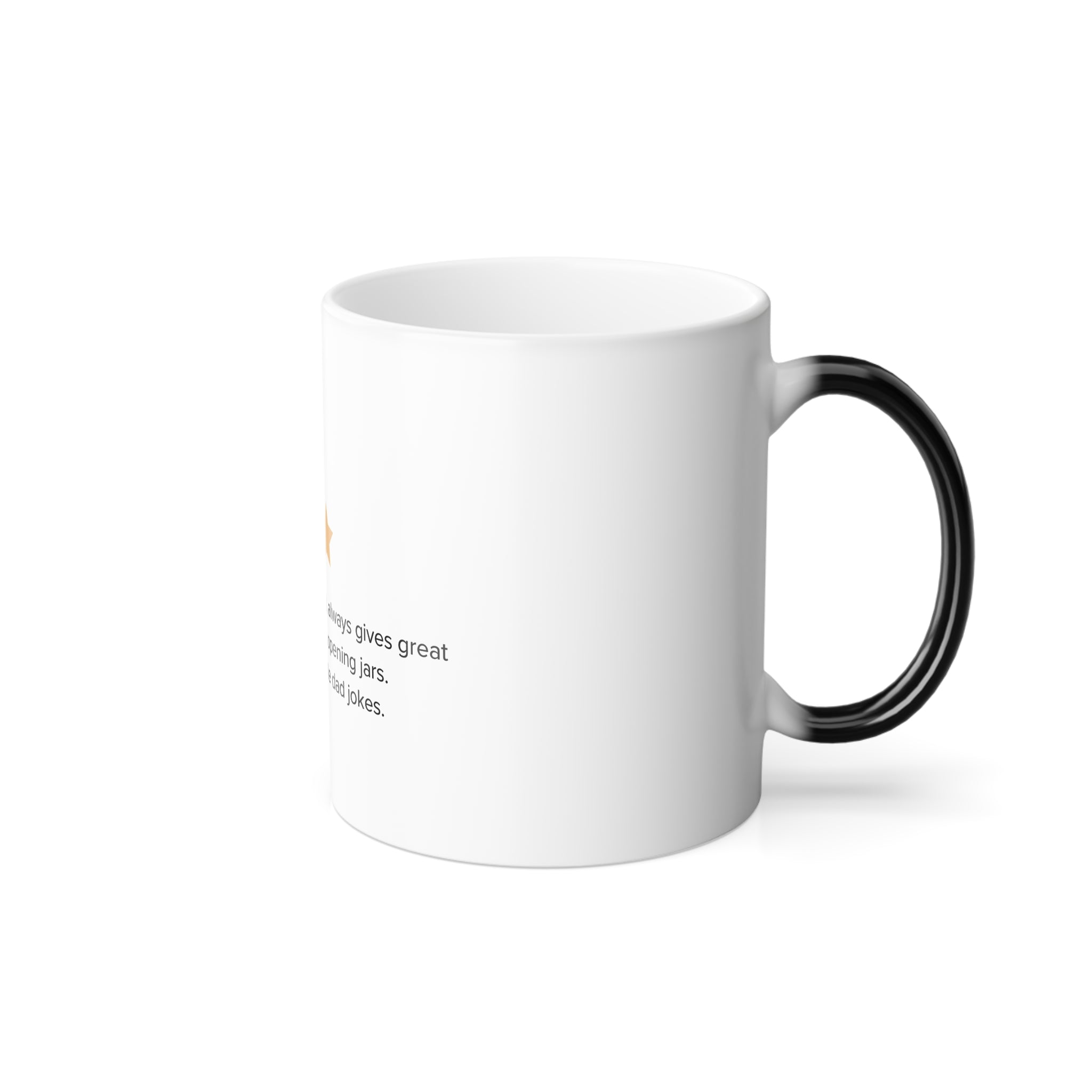Dad 5-Star Review Color-Changing Mug — "Best Guy in the World" Funny Father’s Day Gift