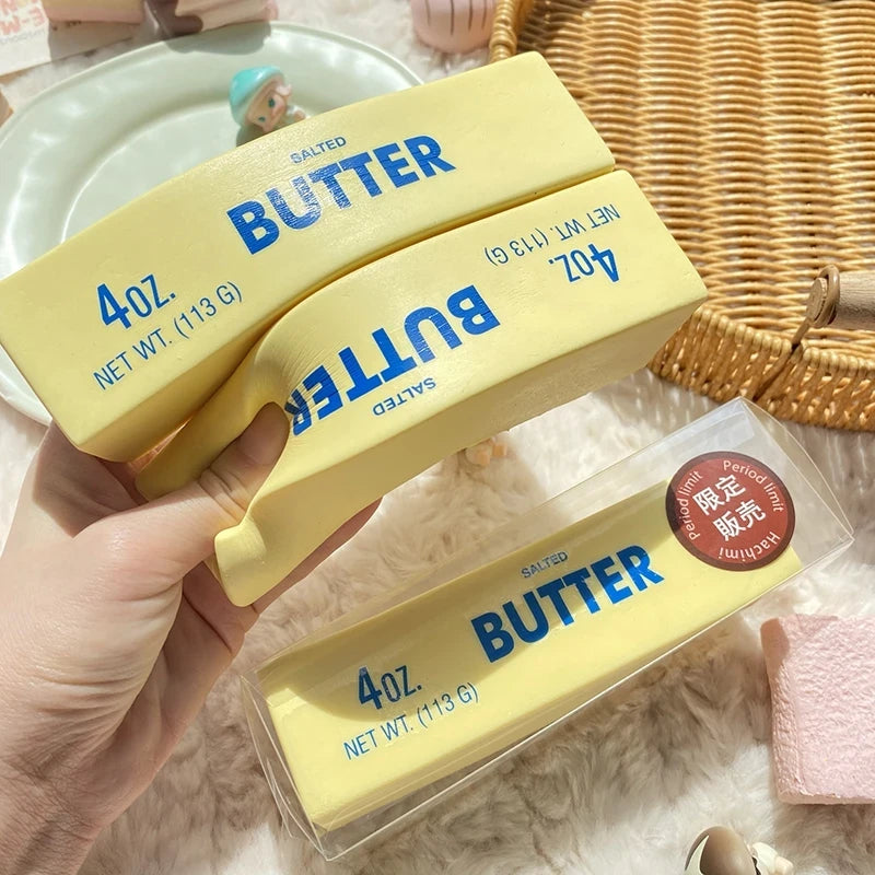 Butter Squishy Toy