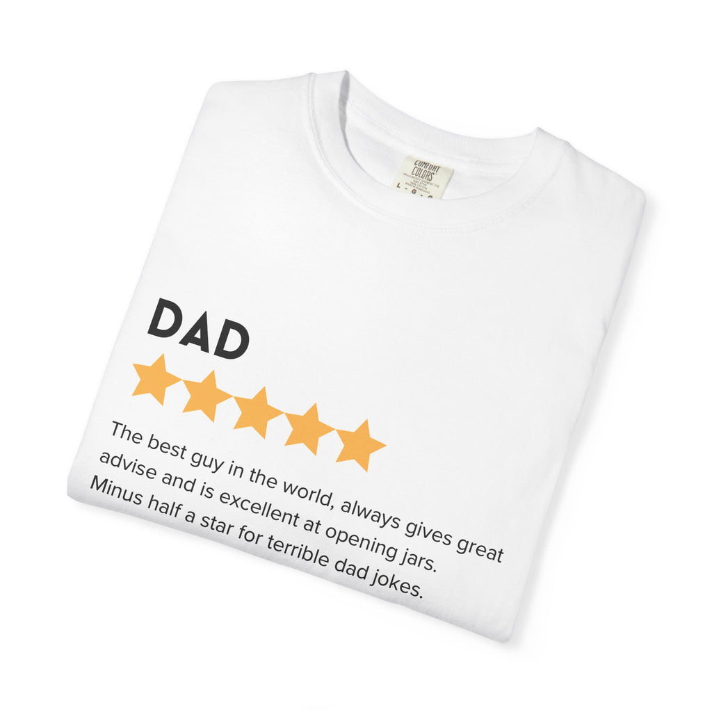 Dad 5-Star Review T-Shirt — Funny Father’s Day Gift